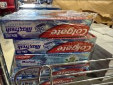 LOT CONSISTING OF (15) COLGATE MAXFRESH TOOTHPASTE