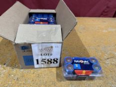 PACKS OF RAYOVAC 8-PACK D BATTERIES, NEW/SEALED