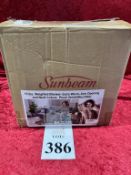 SUNBEAM 15 LBS. WEIGHTED BLANKET
