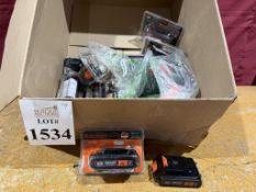 BLACK & DECKER 1.5 AH LITHIUM ION BATTERIES