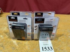 BLACK & DECKER 2 AMP FAST CHARGERS, NEW/SEALED