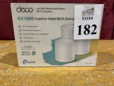 DECO AX1800 WHOLE HOME MESH WI-FI 6 SYSTEM