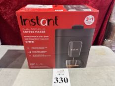 INSTANT DUAL POD PLUS COFFEE MAKER