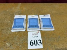 LOT CONSISTING OF (3) WATERPIK TIP STORAGE CASES