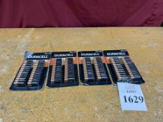 DURACELL AA 48-PACK BATTERIES, NEW