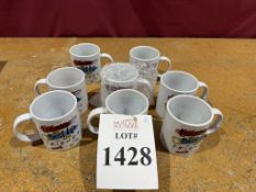 LOT CONSISTING OF (8) FRIENDS TV SERIES 20 OZ MUG