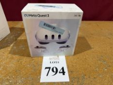 META QUEST3 VR 512 GB HEADSET