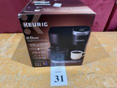 KEURIG K-DUO SINGLE SERVE AND CARAFE COFFEE MAKER