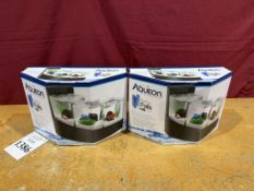 AQUEON BETTA FALLS BLACK KITS, NEW