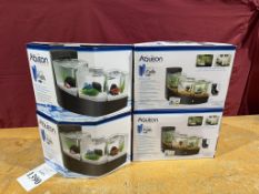AQUEON BETTA FALLS BLACK KITS, NEW