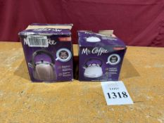 MR. COFFEE WHISTLING TEA KETTLE