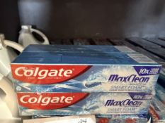 LOT CONSISTING OF (24) COLGATE MAXCLEAN SMART FOAM