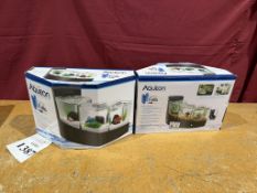 AQUEON BETTA FALLS BLACK KITS, NEW