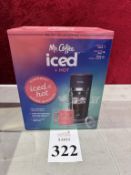 MR. COFFEE ICED + HOT BREWING MACHINE
