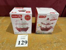 DASH DELUXE EGG COOKERS
