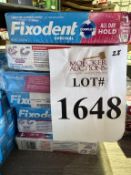 FIXODENT DENTURE ADHESIVE CREAM