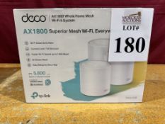 DECO AX1800 WHOLE HOME MESH WI-FI 6 SYSTEM