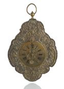 A BAROQUE TABLE CLOCK