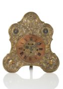 A SOUTH GERMAN BAROQUE MANTLE CLOCK