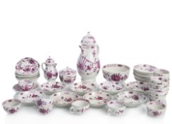 A MIXED LOT FROM A COFFEE SERVICE