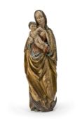 VIRGIN AND CHILD ON THE CRESCENT MOON