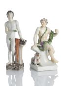 A HUNTER WITH DOG AND MELEAGER