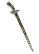 A DECORATIVE DEER KNIFE - TO THE GERMAN SHOOTING FESTIVAL IN GOTHA