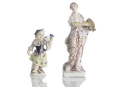 CUPID WITH FLOWER AND THE ALLEGORY OF PAINTING