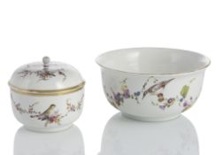 SUGAR BOWL AND BISCUIT BOWL