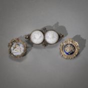 THREE BROOCHES