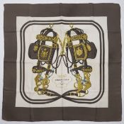 HERMES CARRE SILK SCARF 