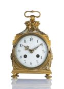AN OFFICER'S TRAVELLING CLOCK