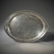 A SILVER TRAY