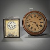 TWO WALL CLOCKS