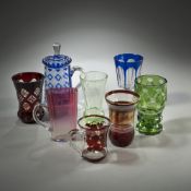 SEVEN GLASSES AND A TANKARD