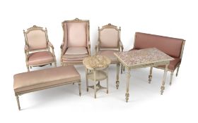 A LOUIS XVI STYLE AMEUBLEMENT