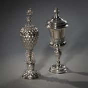 TWO GERMAN SILVER CUPS
