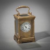 A SMALL TRAVELLER'S CLOCK
