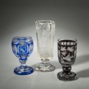 THREE FOOTED GLASSES