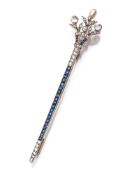 HISTORICAL STICK BROOCH