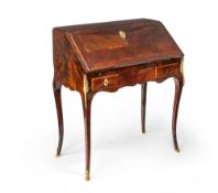 A LOUIS XV ORMOLU MOUNTED KINGWOOD BUREAU DE DAME