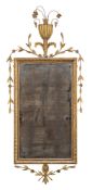 A GEROGE III GILTWOOD AND GESSO PIERGLASS