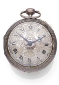 A FINE SILVER CARRIAGE CLOCK