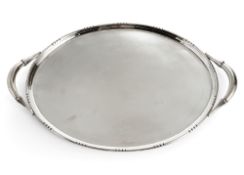 A SILVER TRAY