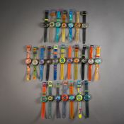 Collection of 25 Swatch watches