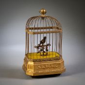 A SONGBIRD AUTOMAT (BIRDCAGE)