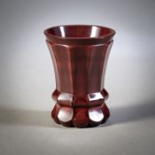 A LYTHIALIN GLASS BEAKER