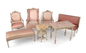 A LOUIS XVI STYLE AMEUBLEMENT