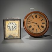 TWO WALL CLOCKS