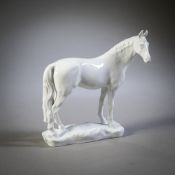 A MEISSEN PORCELAIN HORSE 